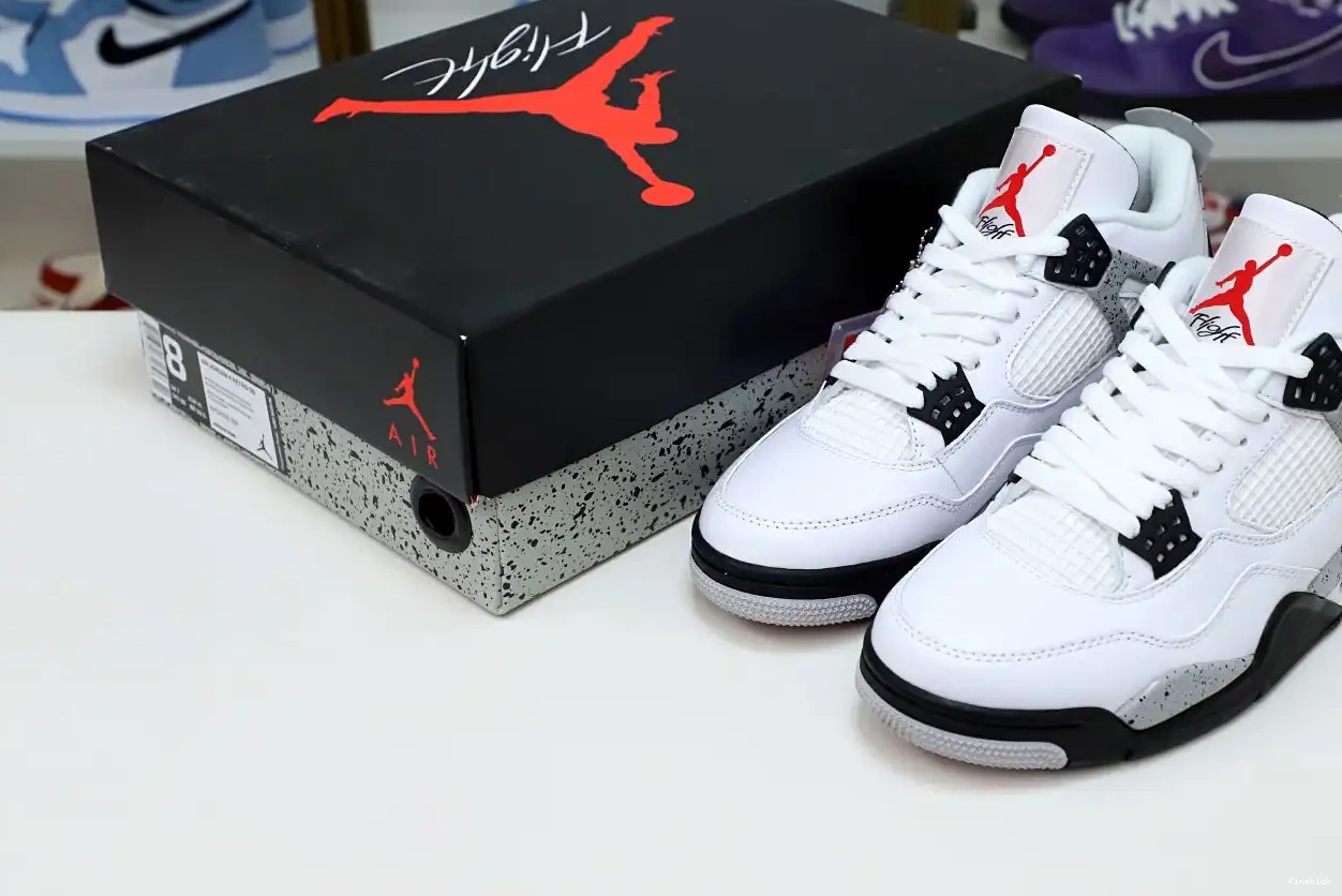 Air Retro White Cement 4 Jordan 0607